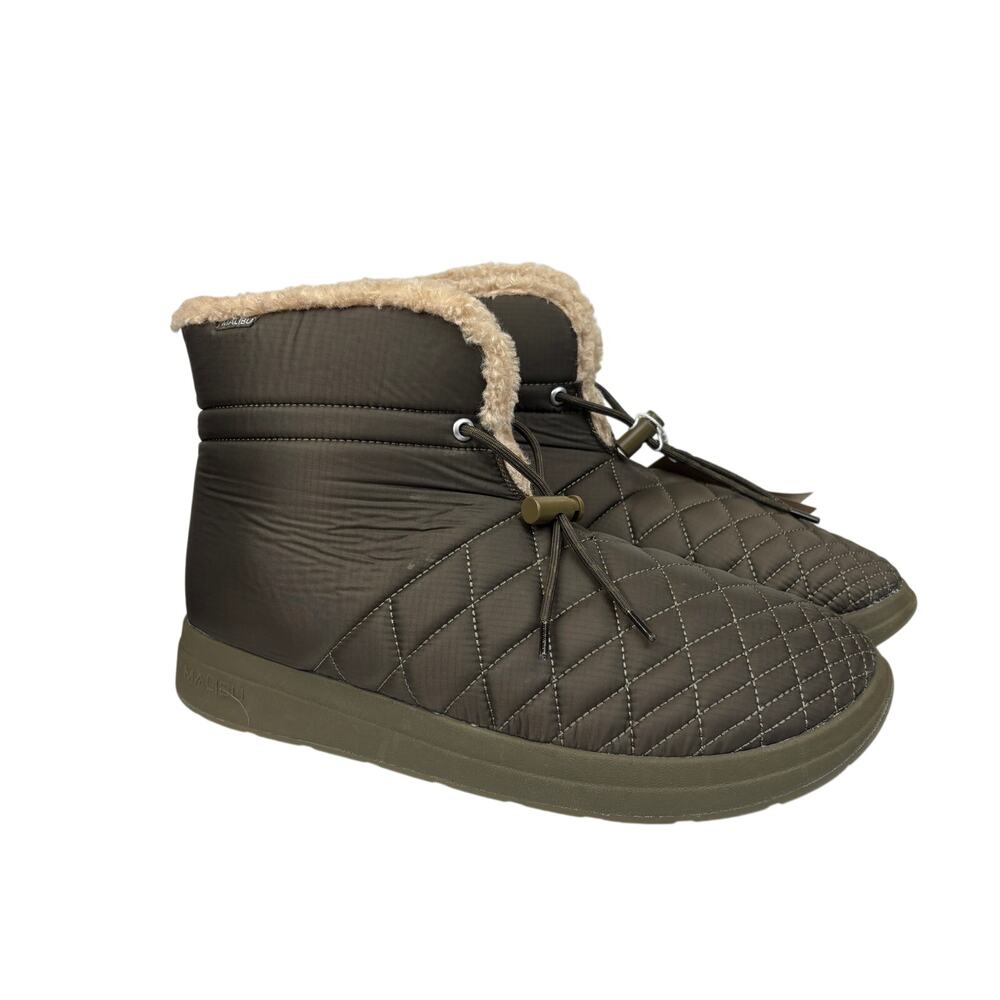 Malibu Sandals Little Dume Quilted Boot Men's 13 Gorpcore